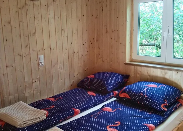 Drewniany Nad Morzem Caloroczny بيت للعطل